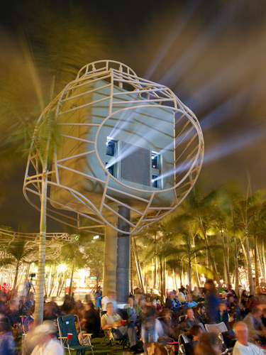 “Toll” 5.1 surround outdoor soundcast at Art Basel Miami Beach